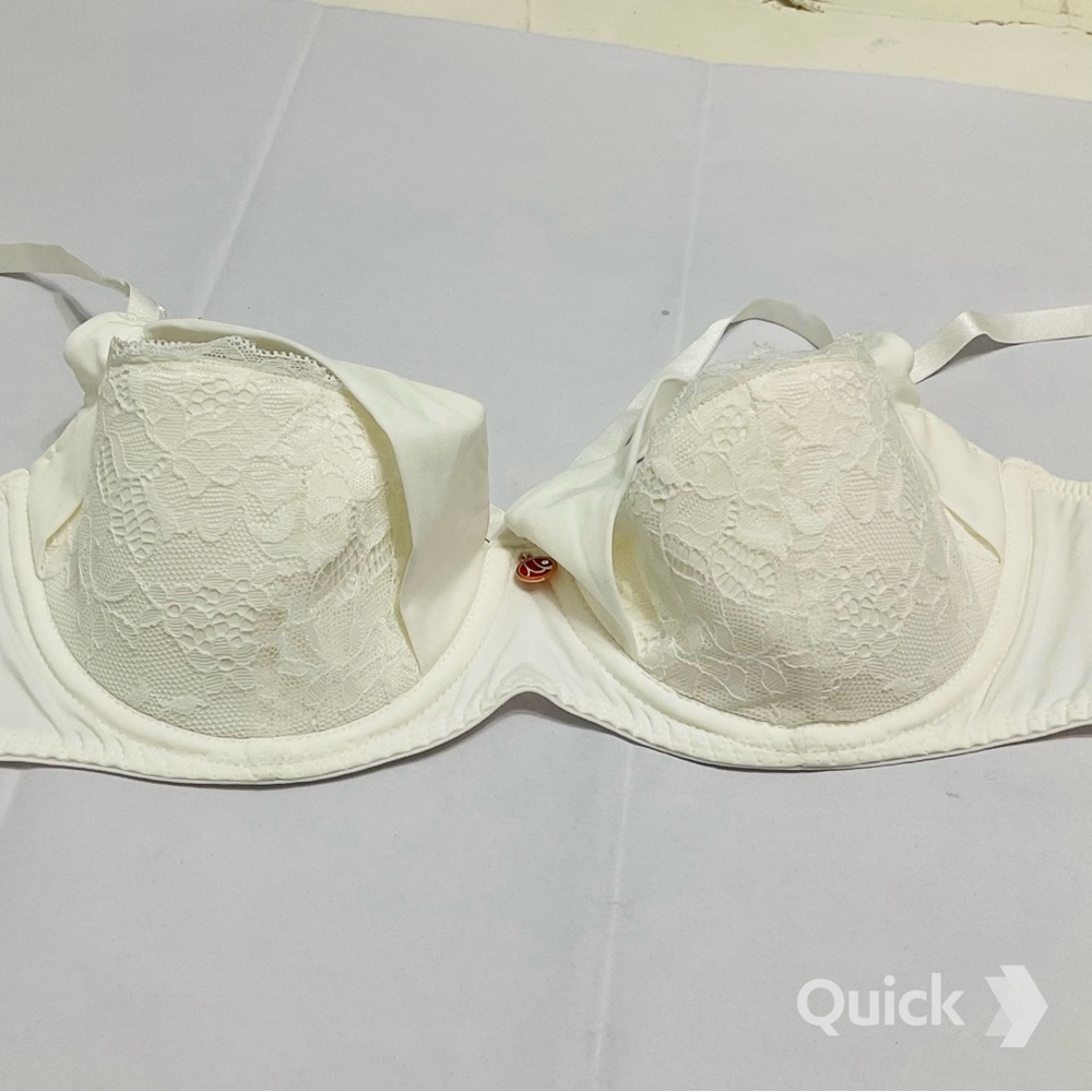 NWT Embroidered Lace Cutout Bra & Panties - 2 pcs Set - Picture 3 of 7